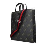 Túi Tote Gucci GG Supreme Canvas Shopper Tote Bag In Black