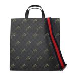 Túi Tote Gucci GG Supreme Canvas Shopper Tote Bag In Black