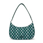 Túi Đeo Vai MLB Monogram Jacquard Hobo New York Yankees 3ABQS102N-50GND Màu Xanh Green