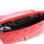 Túi Đeo Chéo Versace Jeans Couture Puffy Crossbody Tas Imitatieleer Rood Màu Đỏ Size 22