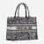Túi Tote Dior Book Tote Blue Toile De Jouy Reverse Embroidery Medium Màu Xanh Blue