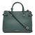 Túi Tote Burberry Bottle Green Calf Leather House Check Medium Banner Tote Bag Màu Xanh Green Size 34