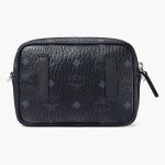 Túi Đeo Chéo MCM Aren Crossbody In Visetos MMRAAKC03BK001 Màu Đen