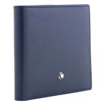 Ví Montblanc Meisterstuck 8CC Leather Wallet MB114545 Màu Xanh Navy