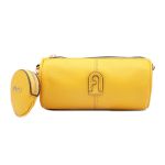 Túi Trống Furla Dafne Mini Crossbody Vitello Keria Màu Vàng Size 20