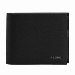 Ví Nam Pedro Full Grain Leather Wallet With Insert Black PM4-15940213 Màu Đen