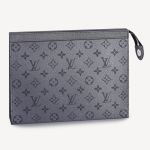 Túi Cầm Tay Nam Louis Vuitton LV Pochette Voyage MM M30840 Màu Xám