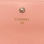 Ví Chanel Dáng Dài Boy Long Flap Wallet Pink A80286 Caviar Leather Màu Hồng