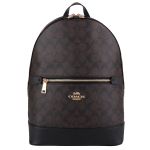 Balo Nam Coach Kenley Backpack In Signature Canvas Màu Nâu