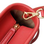 Túi Xách MCM Aren Top-Zip Shopper In MCM Monogram Leather Màu Đỏ Hồng
