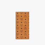 Ví MCM Continental Wallet in Visetos Original Large Cognac Màu Nâu