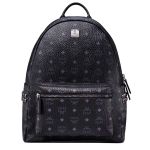 Balo MCM Stark Side Studs Backpack In Visetos Màu Đen