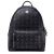 Balo MCM Stark Side Studs Backpack In Visetos Màu Đen