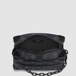 Túi Đeo Chéo Nam Louis Vuitton LV Mini Soft Trunk M44735 Màu Xanh Đen