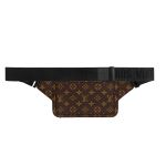 Túi Đeo Hông Nam Louis Vuitton LV S Lock Sling Bag Monogram M45807 Màu Nâu