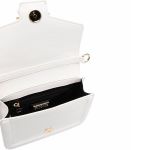 Túi Đeo Chéo Nữ  Versace Jeans Couture Mini Baroque Buckle Tote Bag Màu Trắng