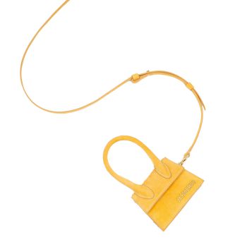 Túi Xách Jacquemus Le Chiquito Signature Mini Handbag 213BA001-3020 750 Size 12 Màu Vàng Cam
