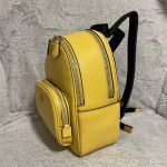 Balo Coach Mini Court Yellow Leather Backpack C8603 Màu Vàng