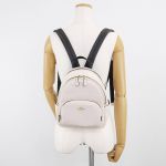 Balo Coach Mini Court Backpack C8603 Màu Trắng