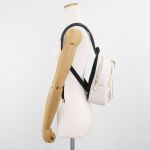 Balo Coach Mini Court Backpack C8603 Màu Trắng