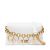 Túi Đeo Chéo Versace Jeans Couture With Charm Màu Trắng Size 19