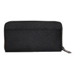 Ví Nam Coach Black 25607 Accordion Wallet In Crossgrain Leather Màu Đen