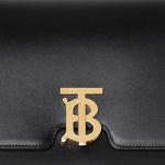 Túi Đeo Chéo Burberry Medium Leather TB Shoulder Bag Black 8010335 Màu Đen