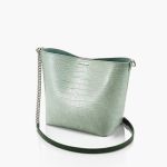 Túi Đeo Chéo Find Kapoor  Pingo Bag 20 Croco Chain Màu Xanh Mint