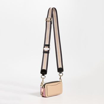 Túi Đeo Chéo Marc Jacobs Snapshot Crossbody Bag Màu Be Hồng