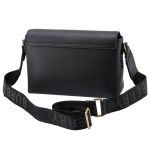 Túi Đeo Chéo Burberry Medium Vintage Check Note Black Shoulder Bag Màu Đen