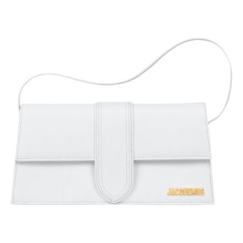 Túi Xách Jacquemus Le Bambino Long Envelope Shoulder Bag Size 28 Màu Trắng