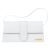 Túi Xách Jacquemus Le Bambino Long Envelope Shoulder Bag Size 28 Màu Trắng