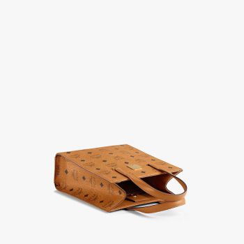 Túi Xách MCM Klassik Tote In Visetos Mini Màu Nâu