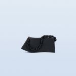 Túi Xách Jacquemus La Vague Ocean Curve Shoulder Bag Size 33 Màu Đen