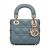 Túi Xách Tay Dior Micro Lady Dior Bagcloud Blue Cannage Lambskin Màu Xanh Blue