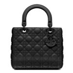 Túi Xách Dior Small Matte Lady Chain Bag Cannage Quilt Calfskin Màu Đen