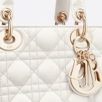 Túi Xách Tay Dior Small Lady Dior My Abcdior Bag Màu Trắng