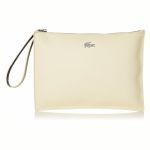 Túi Cầm Tay Lacoste Women's Anna Clutch Bag Màu Vàng Be
