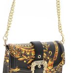 Túi Xách Versace Jeans Couture Regalia Baroque Print Bag In Black Họa Tiết