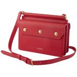 Túi Đeo Chéo Burberry Title Mini Leather Crossbody Bag 8016055 Màu Đỏ