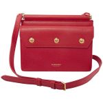 Túi Đeo Chéo Burberry Title Mini Leather Crossbody Bag 8016055 Màu Đỏ