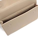 Túi Đeo Chéo Burberry Mini Leather Title Bag With Pocket Detail 8014580 Màu Beige