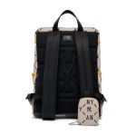 Balo MLB Monogram Diamond Jacquard New York Yankees 3ABKM022N-50BGS Màu Beige