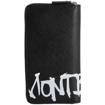 Ví Montblanc Sartorial Calligraphy Leather Zip-Around 12cc Màu Đen