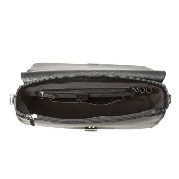 Cặp Montblanc Meisterstuck Single Gusset Briefcase 114451 Màu Đen