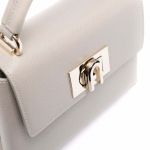 Túi Xách Furla 1927 Flip-Locked Mini Tote Bag Grey Màu Xám