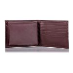 Ví Nam Tommy Hilfiger Leather Wallet 31TL22X062 Màu Nâu Đỏ