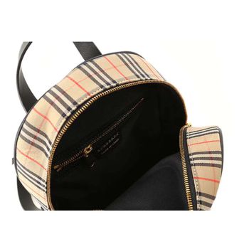 Balo Burberry Backpack Check Gold-tone Beige Màu Be