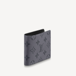 Ví Nam Louis Vuitton LV 1 Ngăn Slender Wallet M80906 Màu Xám