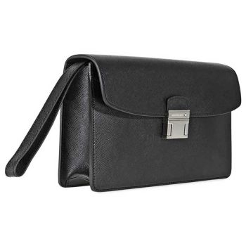 Túi Cầm Tay Montblanc Sartorial Clutch Bag Black 113190